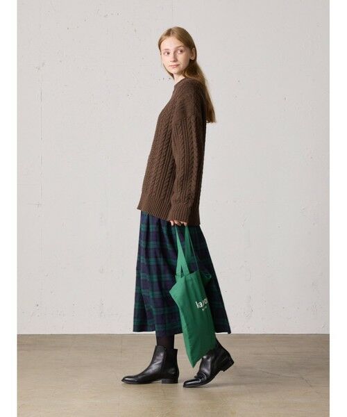 MidiUmi / ミディウミ ニット・セーター | MidiUmi ケーブルワイドプルオーバー | 詳細6