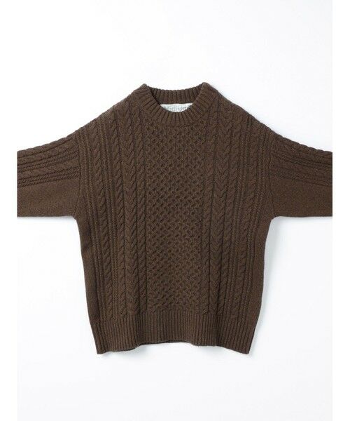 MidiUmi / ミディウミ ニット・セーター | MidiUmi ケーブルワイドプルオーバー | 詳細7