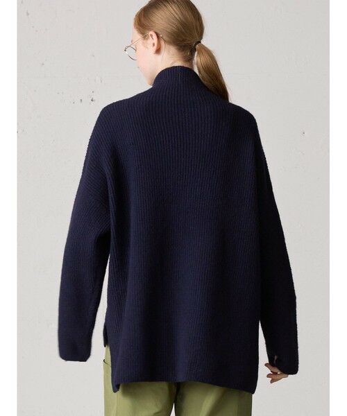 MidiUmi / ミディウミ ニット・セーター | MidiUmi ボトルネックワイドプルオーバー | 詳細12