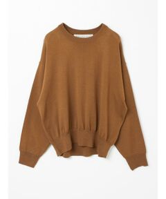 MidiUmi / ミディウミ ニット・セーター | MidiUmi クルーネックショートプルオーバー