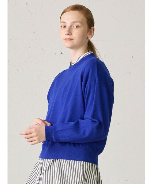 MidiUmi / ミディウミ ニット・セーター | MidiUmi クルーネックショートプルオーバー | 詳細4