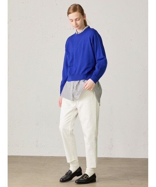 MidiUmi / ミディウミ ニット・セーター | MidiUmi クルーネックショートプルオーバー | 詳細7