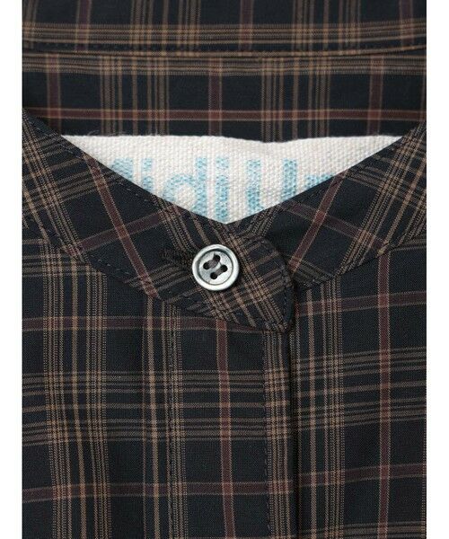 MidiUmi / ミディウミ ロング・マキシ丈ワンピース | MidiUmi チェックワイドシャツワンピース | 詳細8