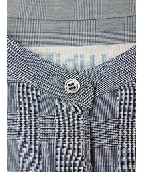 MidiUmi / ミディウミ ロング・マキシ丈ワンピース | MidiUmi チェックワイドシャツワンピース | 詳細9