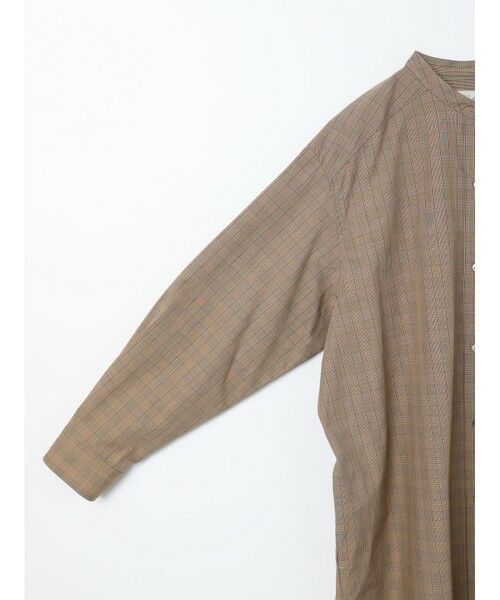 MidiUmi / ミディウミ ロング・マキシ丈ワンピース | MidiUmi チェックワイドシャツワンピース | 詳細12