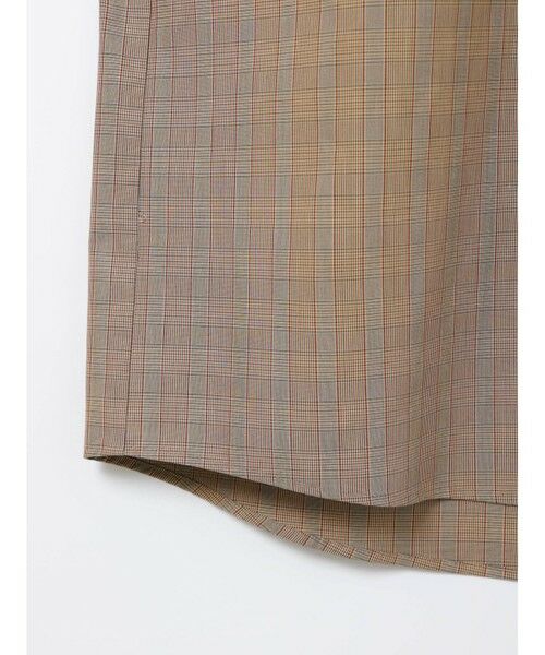 MidiUmi / ミディウミ ロング・マキシ丈ワンピース | MidiUmi チェックワイドシャツワンピース | 詳細15