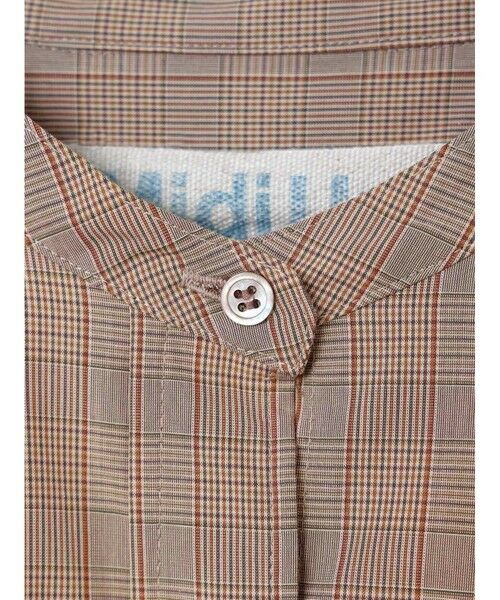 MidiUmi / ミディウミ ロング・マキシ丈ワンピース | MidiUmi チェックワイドシャツワンピース | 詳細10