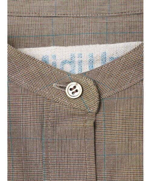 MidiUmi / ミディウミ ロング・マキシ丈ワンピース | MidiUmi チェックワイドシャツワンピース | 詳細19