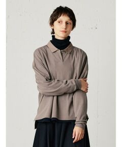 MidiUmi / ミディウミ カットソー | MidiUmi ポロカラープルオーバー