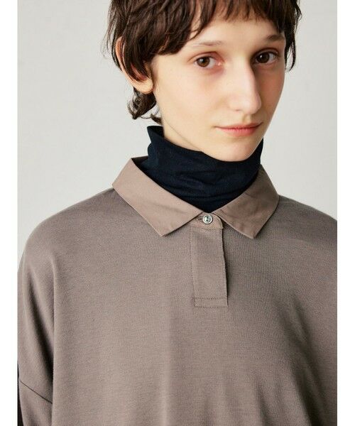 MidiUmi / ミディウミ カットソー | MidiUmi ポロカラープルオーバー | 詳細9