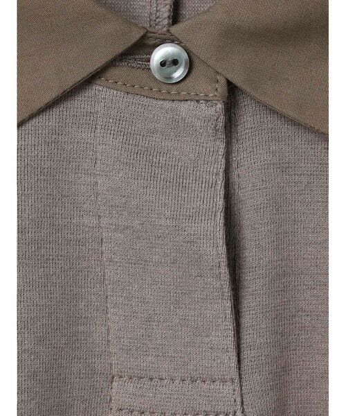 MidiUmi / ミディウミ カットソー | MidiUmi ポロカラープルオーバー | 詳細2