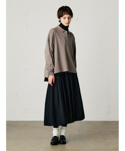 MidiUmi / ミディウミ カットソー | MidiUmi ポロカラープルオーバー | 詳細6