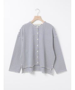 MidiUmi / ミディウミ カーディガン・ボレロ | MidiUmi ボーダークルーネックカーディガン