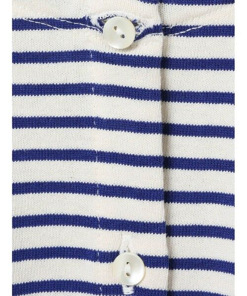 MidiUmi / ミディウミ カーディガン・ボレロ | MidiUmi ボーダークルーネックカーディガン | 詳細10