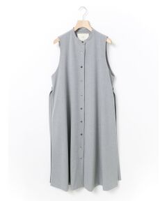 MidiUmi / ミディウミ ロング・マキシ丈ワンピース | MidiUmi スタンドカラーノースリーブワンピース