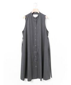 MidiUmi / ミディウミ ロング・マキシ丈ワンピース | MidiUmi スタンドカラーノースリーブワンピース