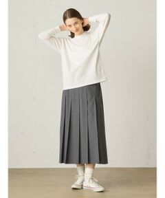 MidiUmi / ミディウミ ミニ・ひざ丈スカート | MidiUmi プリーツスカート