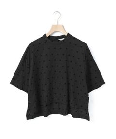 MidiUmi / ミディウミ カットソー | MidiUmi ドット刺繍ワイドプルオーバー