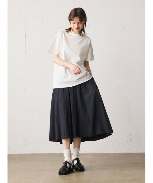 MidiUmi / ミディウミ カットソー | MidiUmi パックドハーフスリーブT | 詳細5