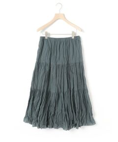 MidiUmi / ミディウミ ミニ・ひざ丈スカート | MidiUmi ティアードスカート