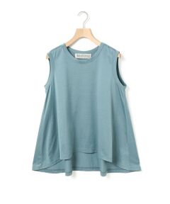 MidiUmi / ミディウミ カットソー | MidiUmi クルーネックノースリーブフレアタンクトップ