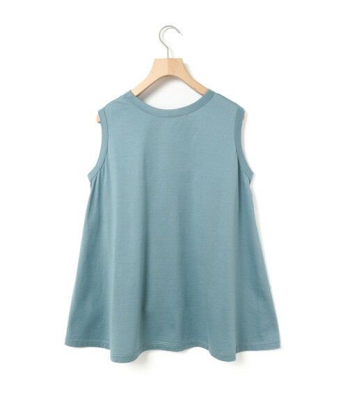 MidiUmi / ミディウミ カットソー | MidiUmi クルーネックノースリーブフレアタンクトップ | 詳細5