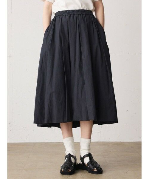 MidiUmi / ミディウミ ミニ・ひざ丈スカート | MidiUmi C/Lバルーンスカート | 詳細9