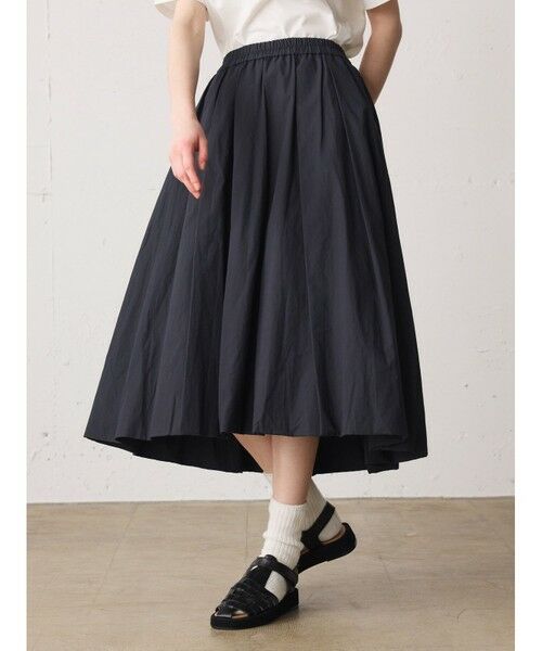 MidiUmi / ミディウミ ミニ・ひざ丈スカート | MidiUmi C/Lバルーンスカート | 詳細10