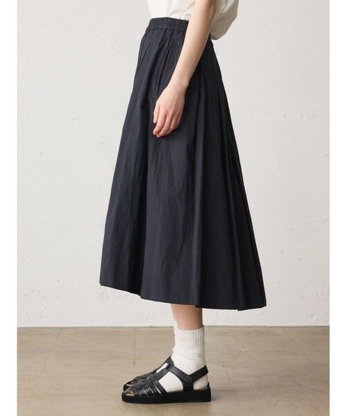 MidiUmi / ミディウミ ミニ・ひざ丈スカート | MidiUmi C/Lバルーンスカート | 詳細11