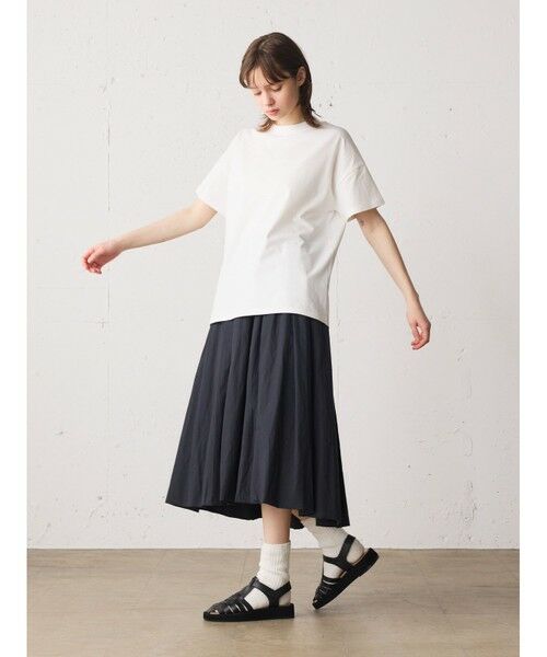 MidiUmi / ミディウミ ミニ・ひざ丈スカート | MidiUmi C/Lバルーンスカート | 詳細7