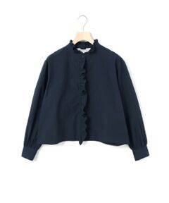 MidiUmi / ミディウミ シャツ・ブラウス | MidiUmi フリルショートシャツ