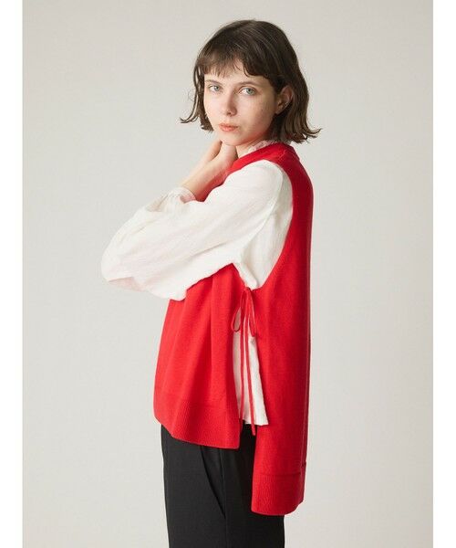 MidiUmi / ミディウミ ベスト | MidiUmi サイドリボンベスト | 詳細3