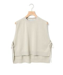 MidiUmi / ミディウミ ベスト | MidiUmi サイドリボンショートベスト