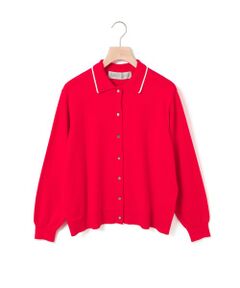 MidiUmi / ミディウミ カーディガン・ボレロ | MidiUmi ポロニットカーディガン