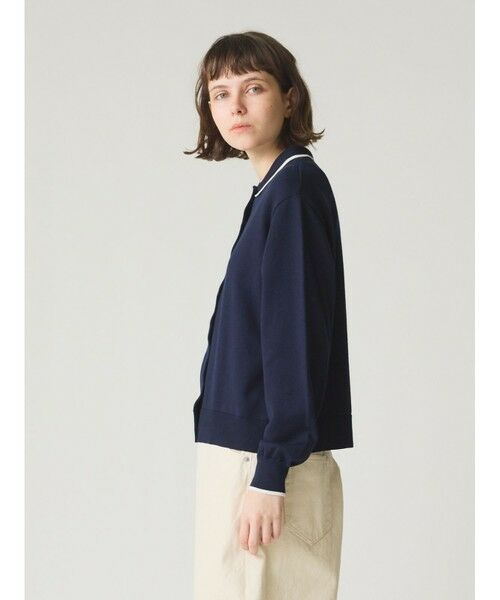MidiUmi / ミディウミ カーディガン・ボレロ | MidiUmi ポロニットカーディガン | 詳細5