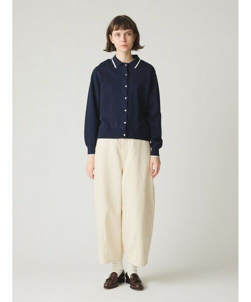 MidiUmi / ミディウミ カーディガン・ボレロ | MidiUmi ポロニットカーディガン | 詳細8