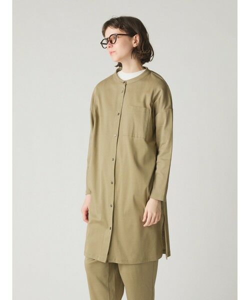 MidiUmi / ミディウミ シャツ・ブラウス | MidiUmi HOME ロングシャツ | 詳細4