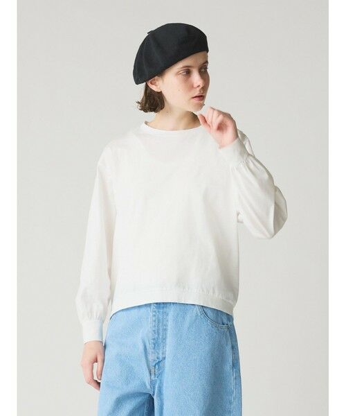 MidiUmi / ミディウミ カットソー | MidiUmi ロングスリーブコクーンプルオーバー | 詳細3