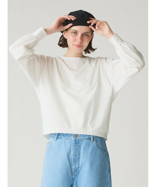 MidiUmi / ミディウミ カットソー | MidiUmi ロングスリーブコクーンプルオーバー | 詳細4