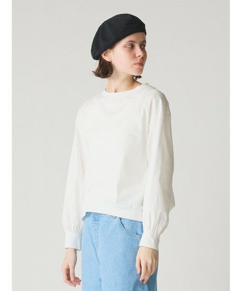 MidiUmi / ミディウミ カットソー | MidiUmi ロングスリーブコクーンプルオーバー | 詳細5