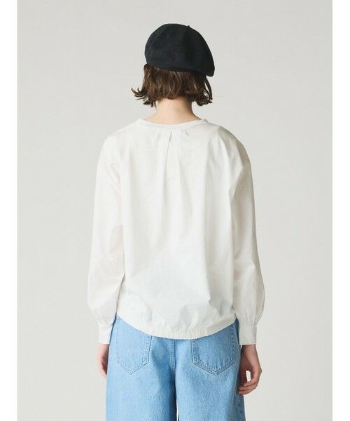 MidiUmi / ミディウミ カットソー | MidiUmi ロングスリーブコクーンプルオーバー | 詳細6