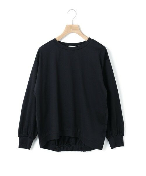 MidiUmi / ミディウミ カットソー | MidiUmi ロングスリーブコクーンプルオーバー（ブラック(color99)）