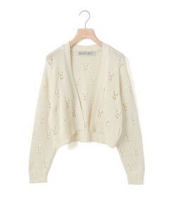 MidiUmi / ミディウミ カーディガン・ボレロ | MidiUmi オープンワークニットカーディガン