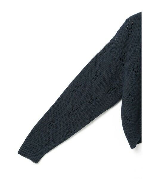 MidiUmi / ミディウミ カーディガン・ボレロ | MidiUmi オープンワークニットカーディガン | 詳細15