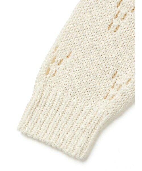 MidiUmi / ミディウミ カーディガン・ボレロ | MidiUmi オープンワークニットカーディガン | 詳細19