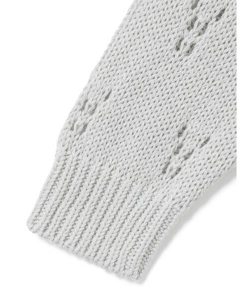 MidiUmi / ミディウミ カーディガン・ボレロ | MidiUmi オープンワークニットカーディガン | 詳細20