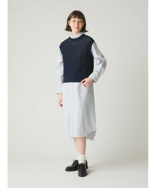 MidiUmi / ミディウミ ベスト | MidiUmi メッシュニットベスト | 詳細8