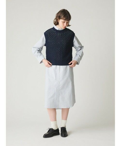 MidiUmi / ミディウミ ベスト | MidiUmi メッシュニットベスト | 詳細7
