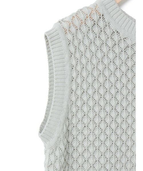 MidiUmi / ミディウミ ベスト | MidiUmi メッシュニットベスト | 詳細15