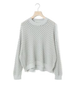 MidiUmi / ミディウミ ニット・セーター | MidiUmi メッシュニットプルオーバー